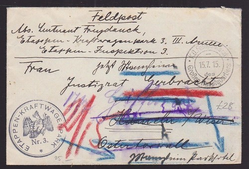 Germany 1915 field post - 1915,