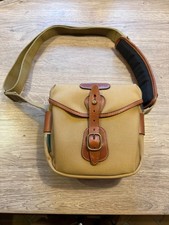 Billingham Hadley Digital Canvas Camera Bag With Tan Leather Trim - Khaki