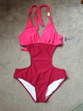 JFAN One Piece Cutout Two Tone