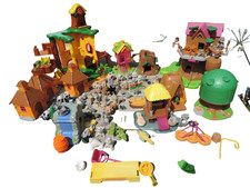 Vintage Jungle In My Pocket Play Set + animals Huge job lot bundle Meg 2007