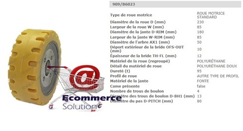 Drive wheel mic gd200s 200s - mic,