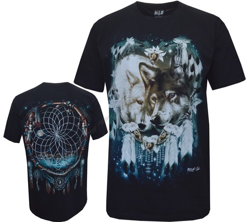 New wolf dream catcher wolves - new,