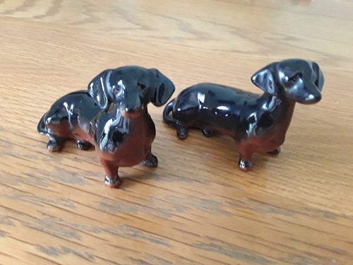 Vintage beswick black tan - beswick, &