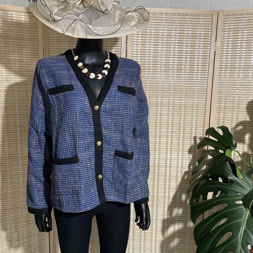 New blue black knit - knit, womens