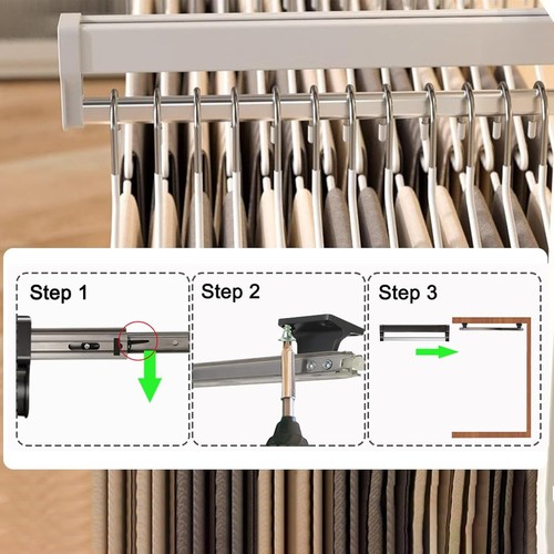 Pull out clothes rail - out,
