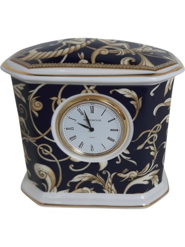 Wedgwood mantel clock blue - clock,
