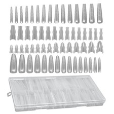 Nail Molds 180 Pieces Clear