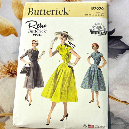 Butterick retro 1950s misses - butterick,