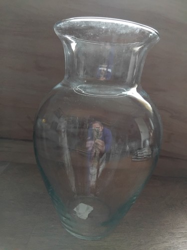 Large glass crisa - crisa, vase
