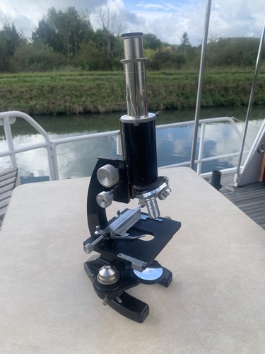 Nachet antique microscope - nachet,