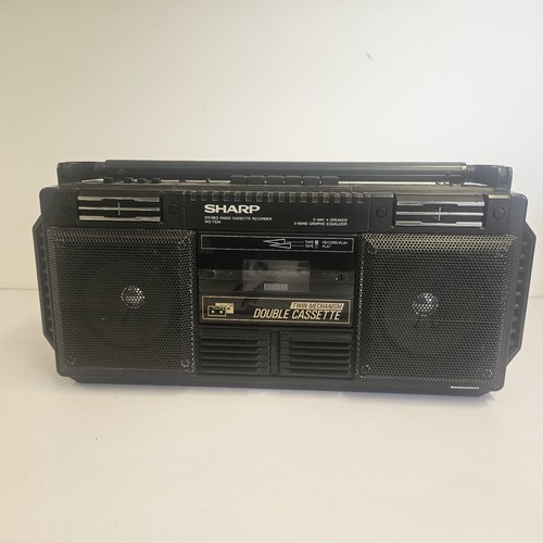 Vintage sharp stereo cassette - vintage,