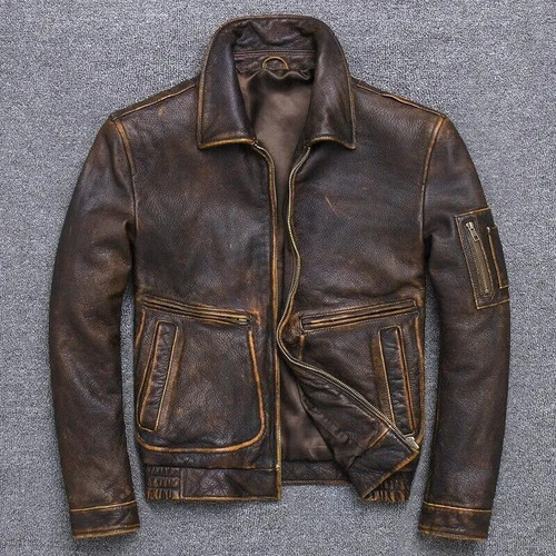 Men vintage bomber air - vintage, a2