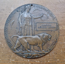 Death Plaque Pte 16464 Leonard