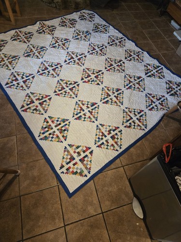 Quilt hand made - hand, made.