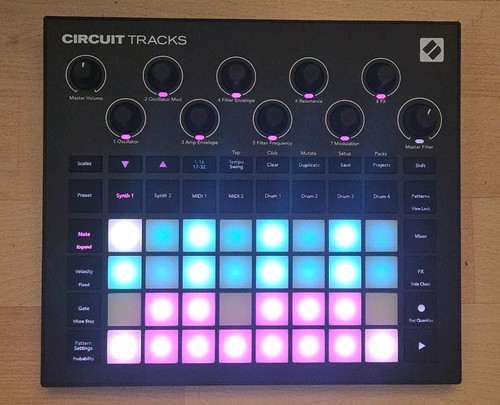 Novation circuit tracks - circuit,