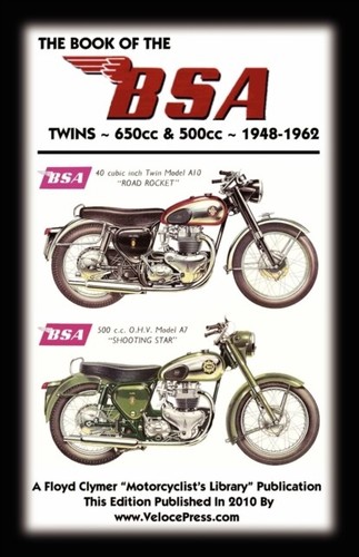 Clymer book the bsa twins - clymer,