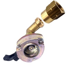 patio gas lpg gpl propane Bottle 27mm clip on to STANDART UK POL 5/8" new