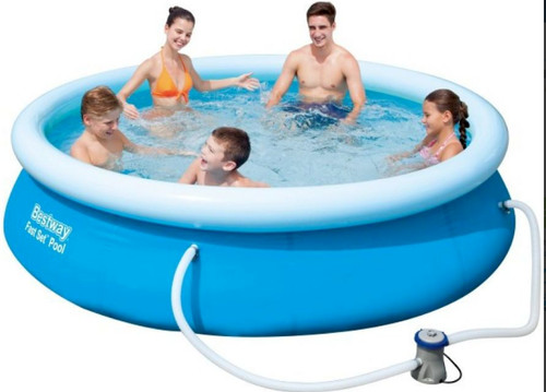 Bestway fast set pvc pool - fast, with