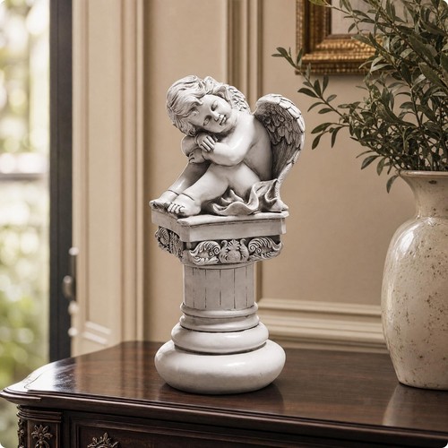 Resin angel statue large - resin,