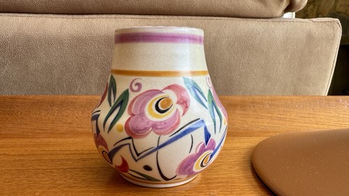 Poole pottery vintage floral - pottery,