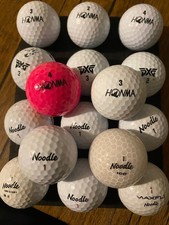 16x Mixed PXG HONMA Noodle golf balls | All Grade A | No lake balls