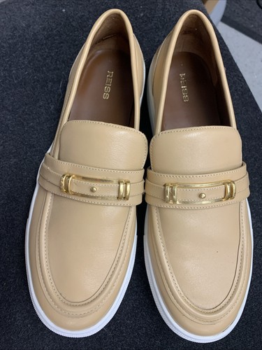 Reiss camel leather shoes size - reiss,