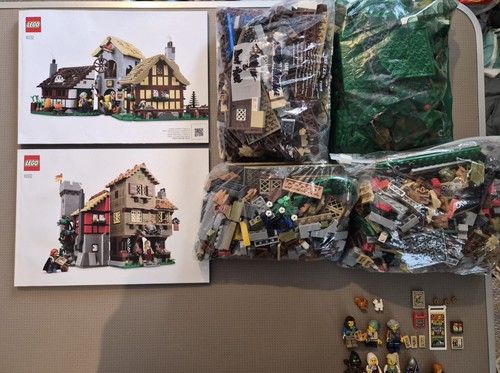 Lego medieval town - lego,