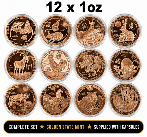Full set 12x 1oz - full, lunar