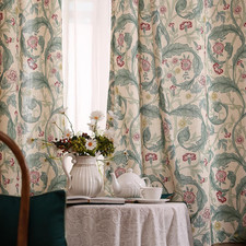 Vintage French Green Floral