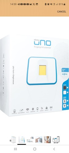Door fingerprint reader - door,