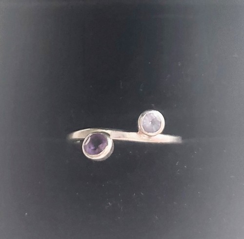 Sterling silver amethyst and - sterling,
