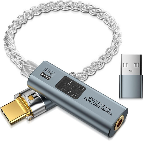 Usb 5mm audio adapter - c, to