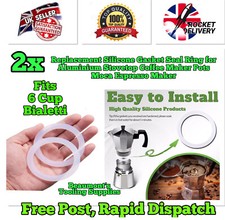 2x 6 Cup Espresso Coffee Pot