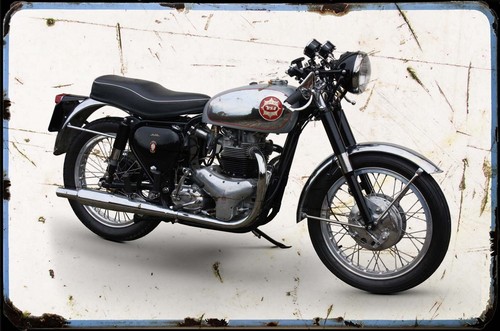 1963 bsa rocket gold star - rocket,