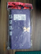 Butterfly Bling Leather Flip Wallet Stand Case For Motorola Moto G54