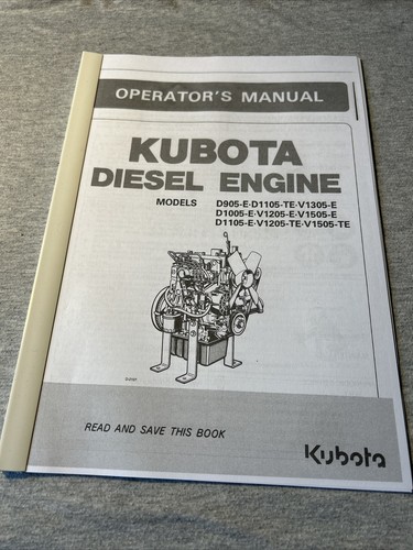 Kubota d905 d1105 - kubota, d905-e/d1105-te/