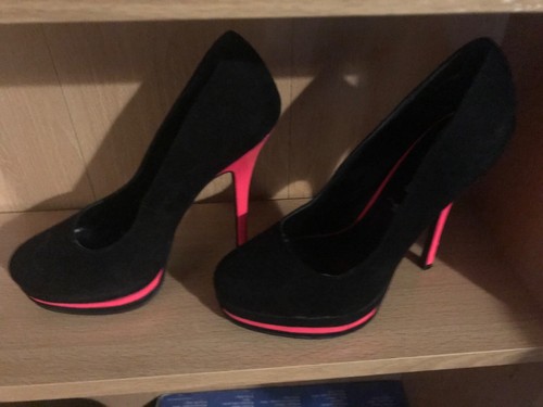 Black stilletos size 38 - size, 5/38