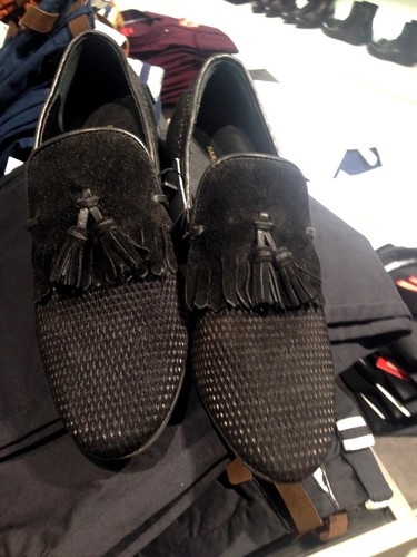 Zara man leather shoes - leather, with