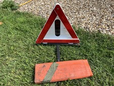 Ex Military Issue Land Rover Warning Triangle -used