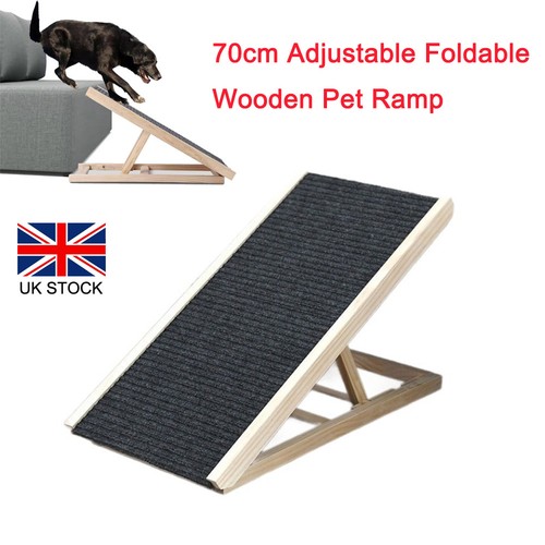 Pet dog ramp adjustable - dog,