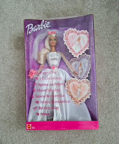 Barbie wedding day bride - barbie,