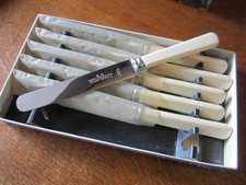 Vintage Set of 6 Faux Bone