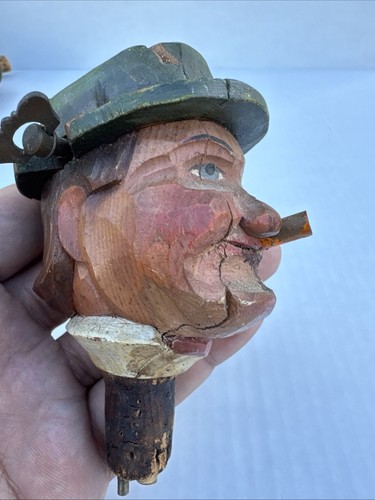 Vintage hand carved - vintage, wooden