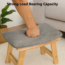 Wooden shoe stool footstool - shoe,