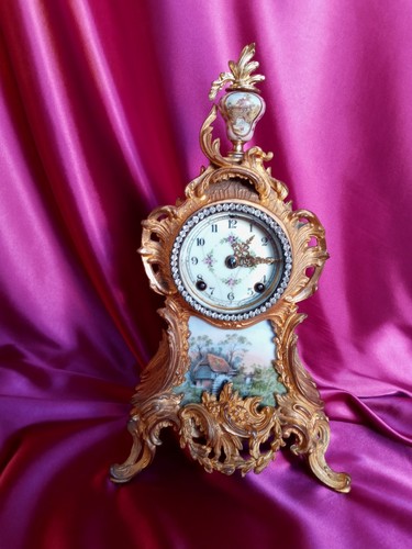 New haven french mantle clock - haven,