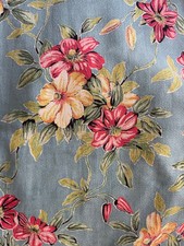 Vintage 1940s Cotton Barkcloth