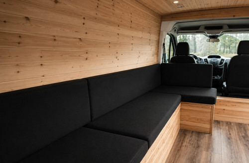 Sliding camper van - sliding,