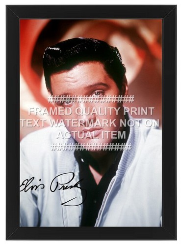 Elvis presley signed photo - presley,