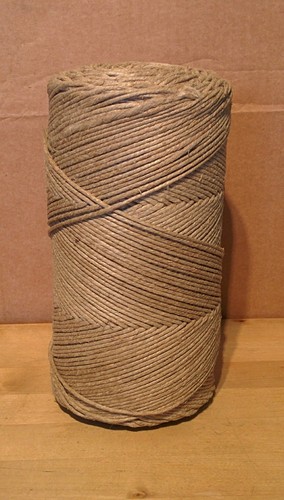 301 flax twine laid cord - flax, twine/laid