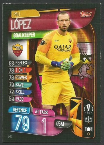 Topps europa league match - topps,